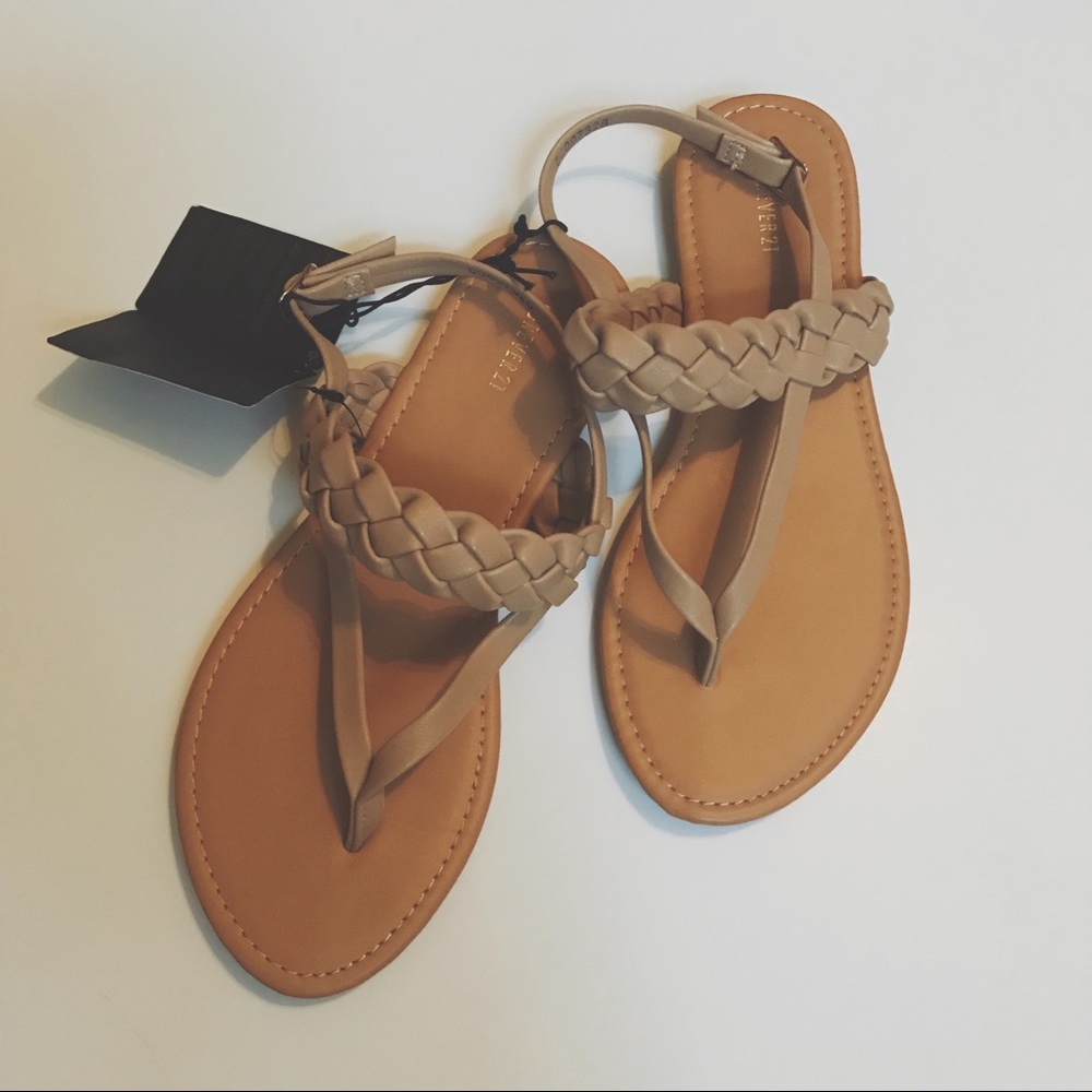 Forever 21 Braided Sandal
